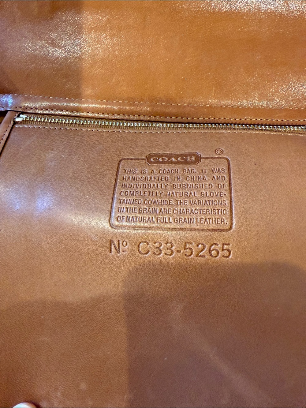 Coach Lexington Briefcase Bag Messenger 5265 - Picture 9 of 15